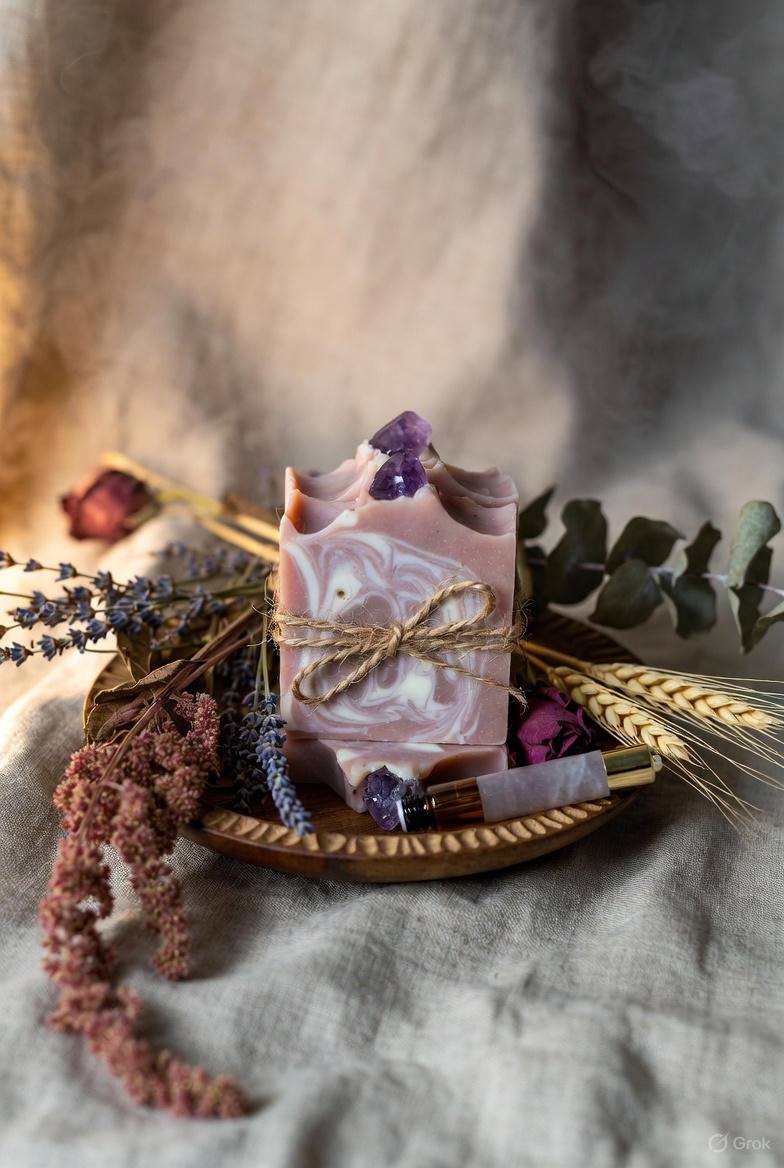 Moisturising Dragon Blood soap for women with natural oils